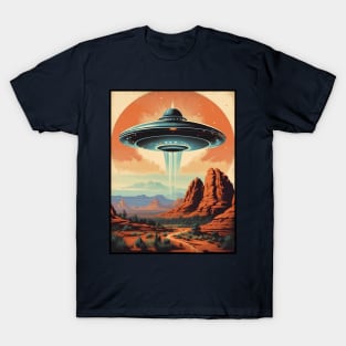 UFO Invasion In Sedona Arizona T-Shirt